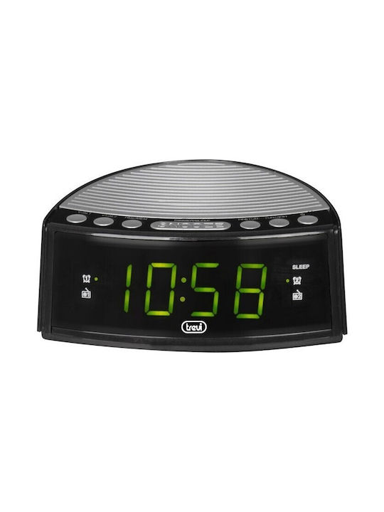Trevi RC846 Ceas de Masă cu Alarmă Negru 7597805