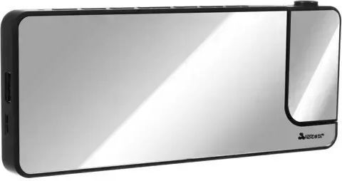 Izoxis Tischuhr Digital LED Kunststoff mit Wecker Rote 19576