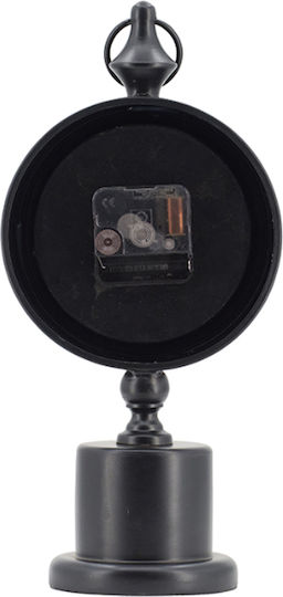 Artekko Ceas De Masă Analogic Cu Indicatori Metalic Negru 48180
