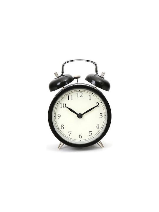Platinet Platinet Tabletop Clock with Indicators Alarm Clock Black