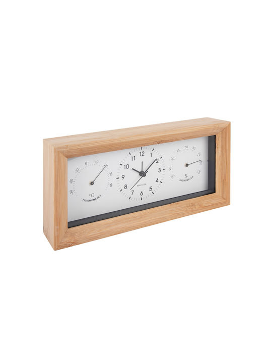 Karlsson Ceas de Masă cu Alarmă Alb 2585925WH