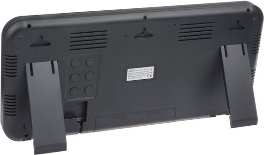 Green Blue Масов Дигитален Часовник LCD с Будилник Черен GB214