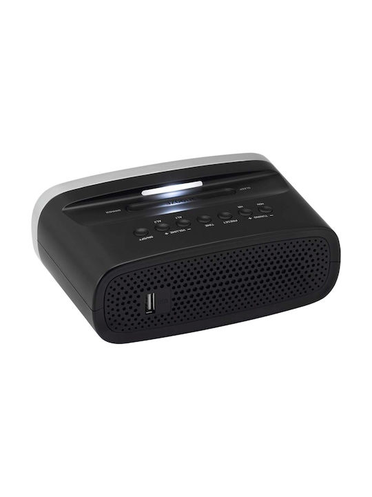 Grundig Sonoclock Масов Дигитален Часовник LED Черен GPR1230