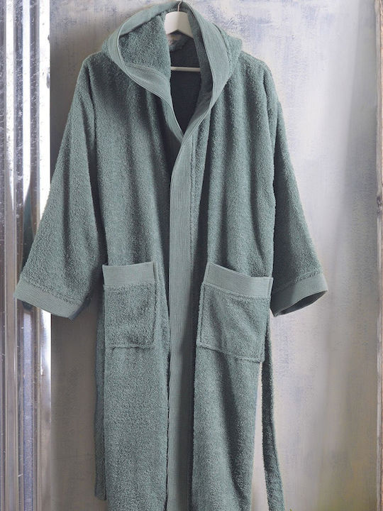 Rythmos Amadeus Халат Grey / Green 420гр/кв.м