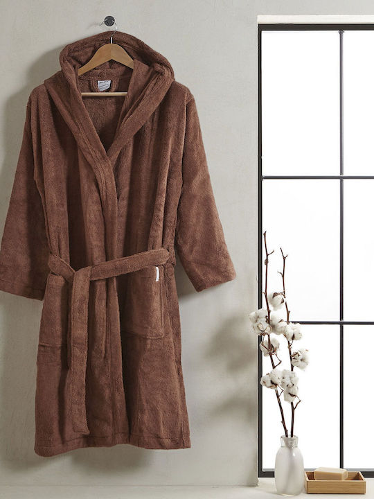 Hauz Modal Bathrobe with Hood Aztec 350gr/m²