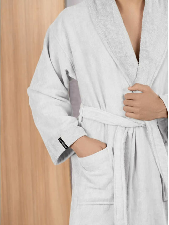 Guy Laroche Bonus Mini Bathrobe with Collar Perla