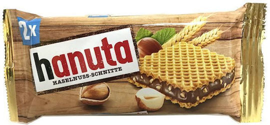Hanuta Γκοφρέτα Γάλακτος Πραλίνα 44gr 18τμχ