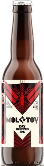 Volos Beers Molotov India Pale Ale (IPA) Φιάλη 330ml