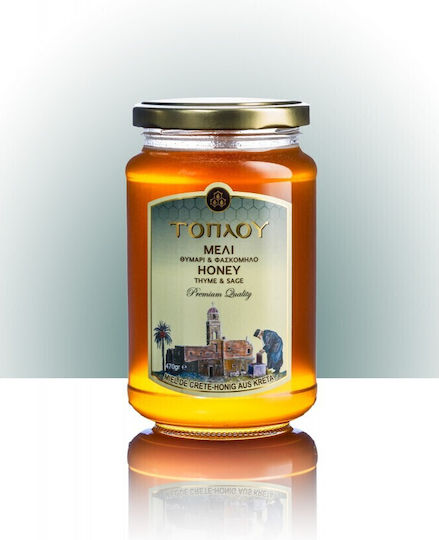 Κτήμα Τοπλού Μέλι Θυμαρίσιο & Φασκομηλιάς 470gr