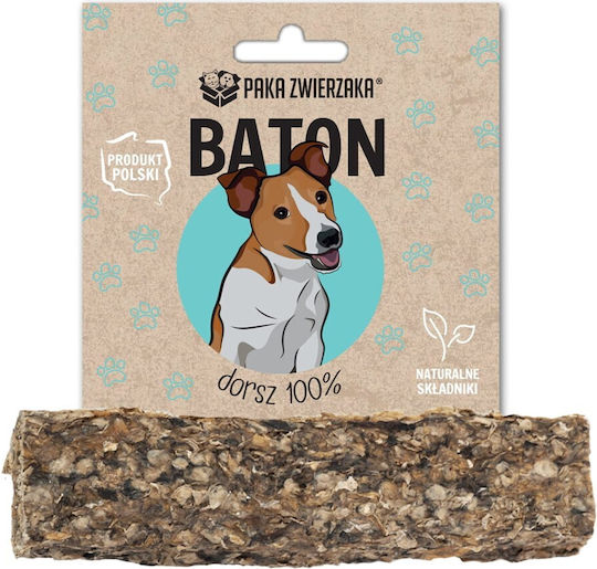Paka Zwierzaka Dog Stick Treats Medium Breeds with Cod 12cm 28gr