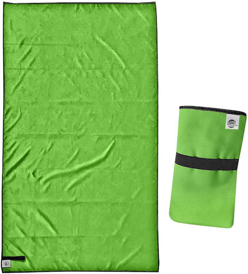 Summertiempo Suede Microfiber Body Towel Light Green 160x85cm