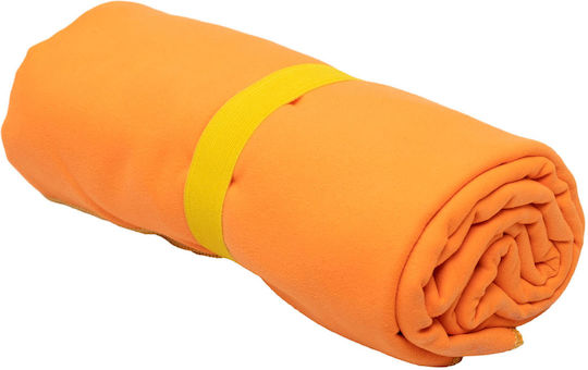 Viopros Πετσέτα Microfiber Σώματος Πορτοκαλί 160x90εκ.