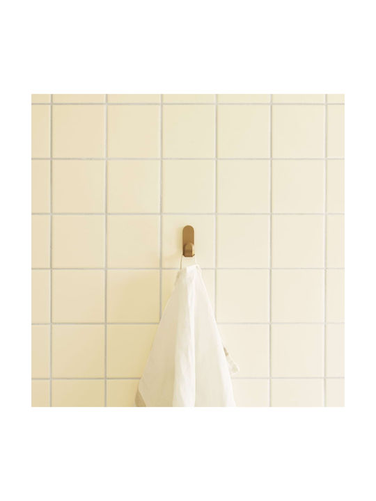 Normann Copenhagen Agățătoare De Perete Metalică Auriu 2.1x3x5.8cm