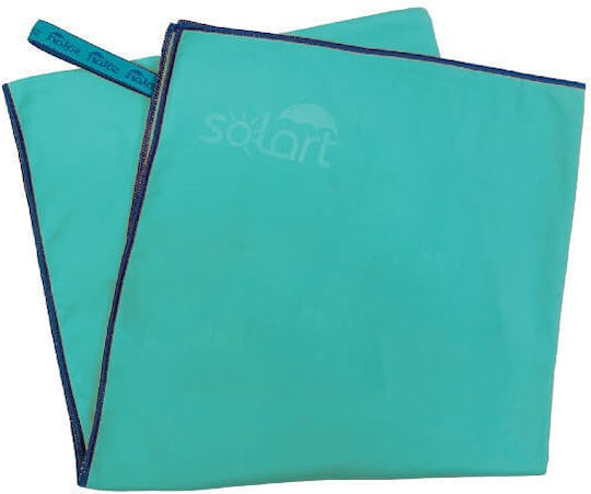 Solart Microfiber Body Towel Turquoise 175x110cm