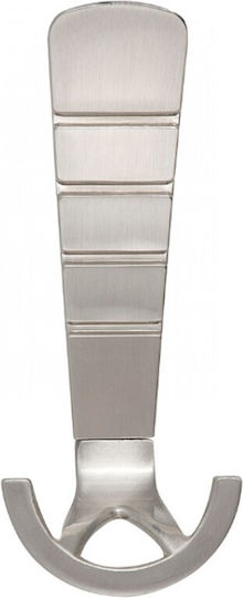 Roline 408 Metallische Nickel Matt Wandhalterung 2 Haken 6.3x15.5cm Roline 408 Metallische Nickel Matt Wandhalterung 2 Haken 6.3x15.5cm