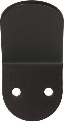 Roline Wandhalterung Metall Schwarz 3x6.5cm