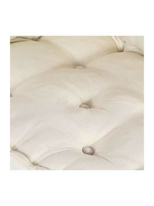 Πουφ Nackenrolle Cream 70x70x54cm