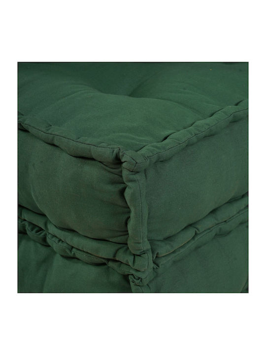 Πουφ Μαξιλάρα Πράσινη 140x70x36cm