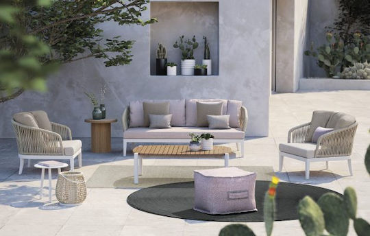 Waterproof Bean Bag Stool Poof Soft Lime 60x60x45cm