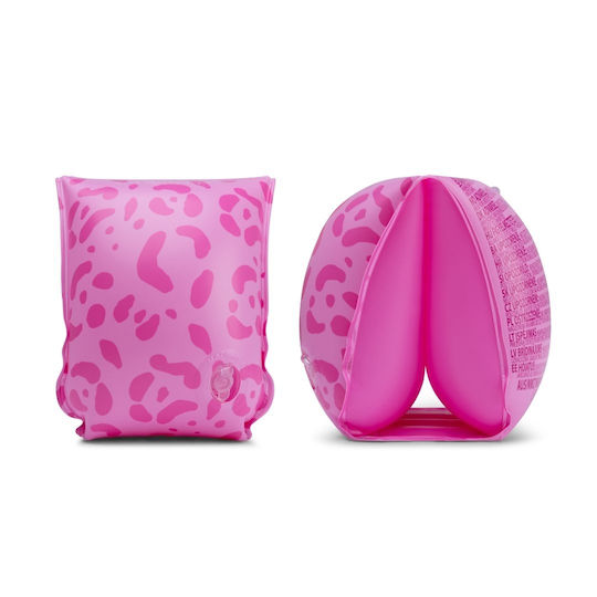 Aripioare Înot pentru Copii Swim Essentials 2-6 Ani "Leopard Roz"