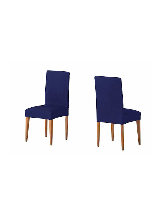 Mc Decor Tunez Elastic Cover for Chair Blue 2pcs MCL.EL.TUNEZ.KK-MPLE