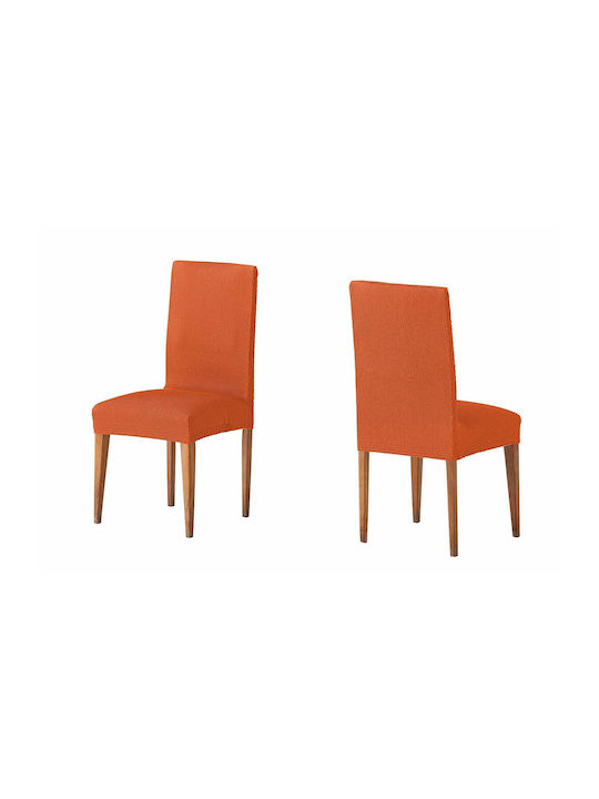 Mc Decor Tunez Elastic Cover for Chair Orange 2pcs MCL.EL.TUNEZ.KK-PORTOKALI