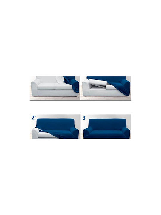 Mc Decor Akari Ελαστικό Κάλυμμα Τριθέσιου Καναπέ Πράσινο 170εκ.