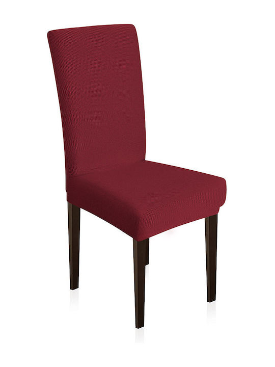 Viopros Elegant Short Elastic Cover for Chair Bordeaux 1pcs 610823