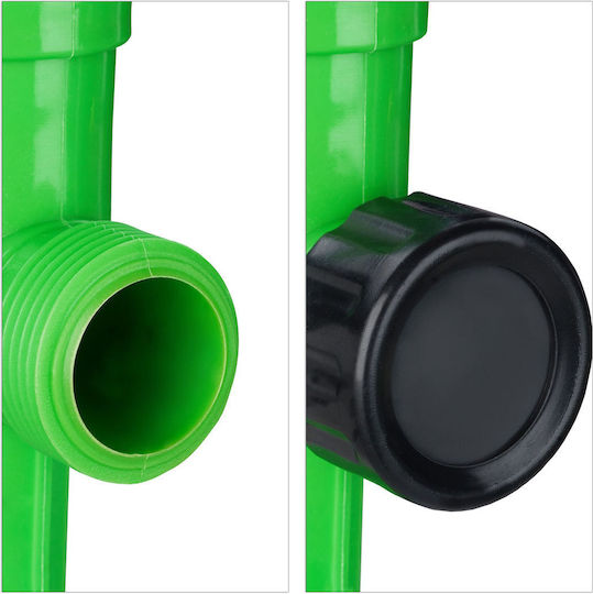 Relaxdays Пулсираща дюза с щипка 6бр Green 10046659