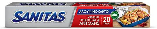 Sanitas High Durability Aluminium Foil 20m x 29cm