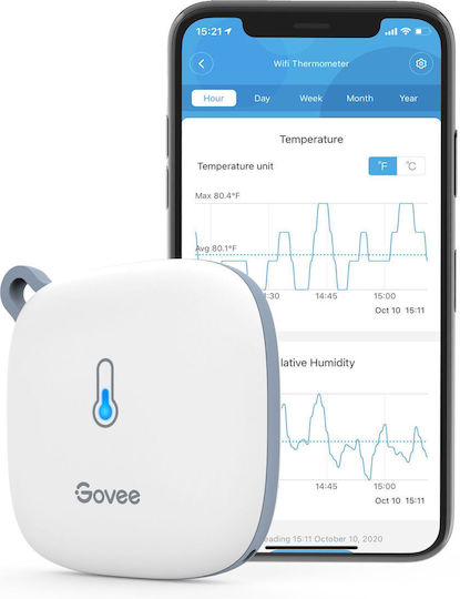 Govee H5179 Temperature - Humidity Sensor Battery Wi-Fi & Bluetooth