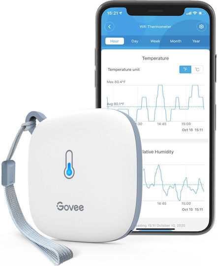 Govee H5179 Temperature - Humidity Sensor Battery Wi-Fi & Bluetooth