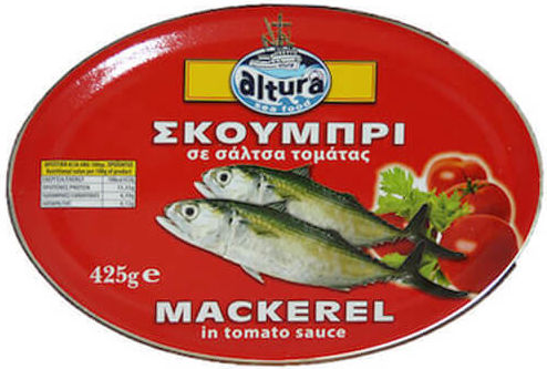 Altura Mackerel in Tomato Sauce 425gr