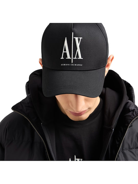 Armani Exchange Baseballkappe Herren Armani Exchange Weiß Schwarz Xm000811-af13343-uc001