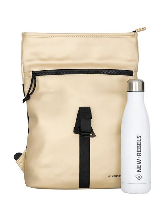 New Rebels Mart Los Angeles Rucsac Waterproof 9lt Culoare Full Face Auriu