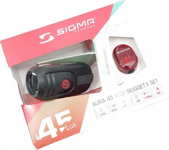 Sigma Sport Презареждащ се Преден светлина за велосипед