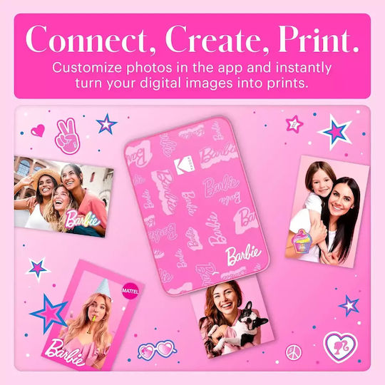Kodak x Barbie Zink Εκτυπωτής για Φωτογραφίες με Bluetooth