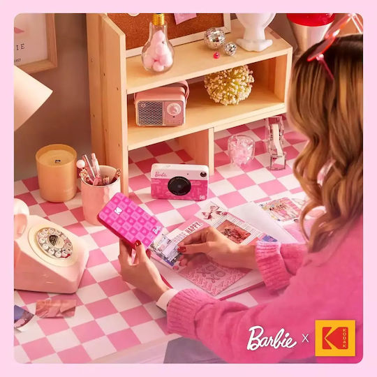 Kodak x Barbie Iconic Έγχρωμoς Εκτυπωτής Zink