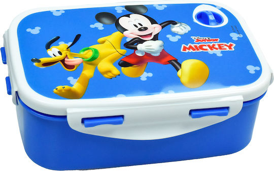 Disney Mickey Plastic Kids' Food Container Mickey Blue