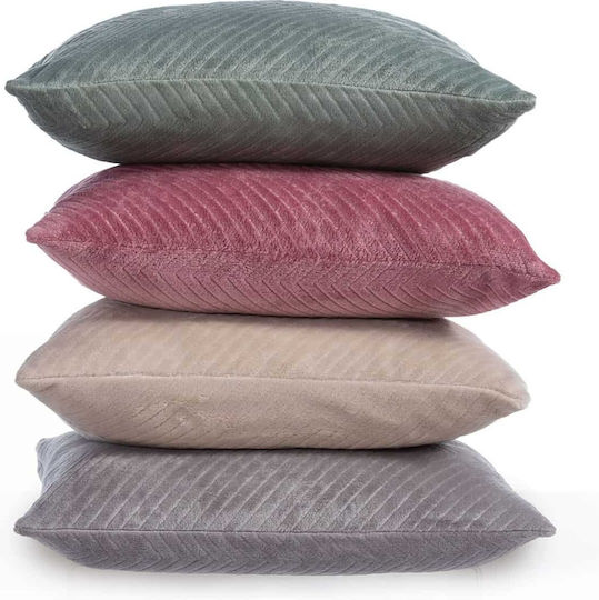 Nef-Nef Homeware Sofa-Kissen Dakari Vlies Green 45x45cm.