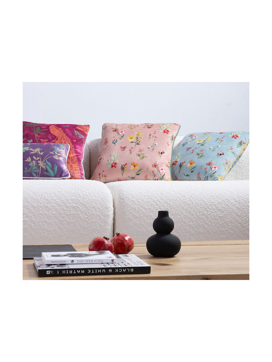 Μαξιλάρι Διακοσμητικό Γέμιση Awesome Garden Aqua Nef-nef Homeware 45x45 Πολυέστερ