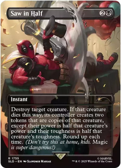 Magic: The Gathering Secret Lair X Marvels Deadpool Nicht-Folie