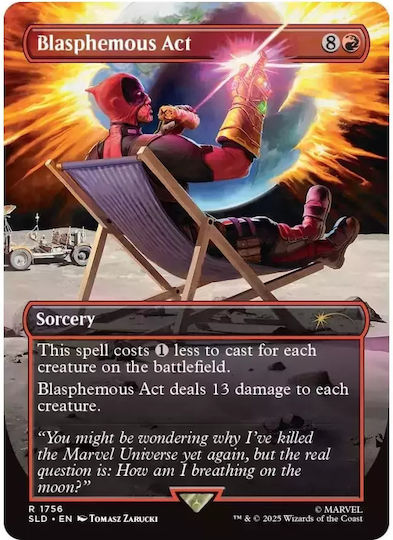 Magic: The Gathering Secret Lair X Marvel's Deadpool Nonfoil