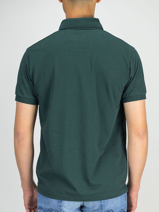 Polo Short Sleeve Blouse Dk_green