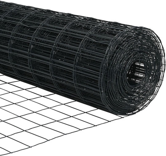 vidaXL Plasă de sârmă Galvanizat Module Gri 0.6x10m