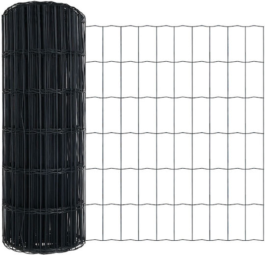 vidaXL Plasă de sârmă Galvanizat Module Gri 0.6x10m
