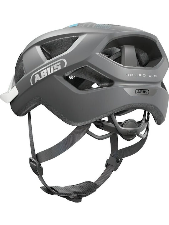 Abus Aduro 3.0 Fahrradhelm Straße Grau