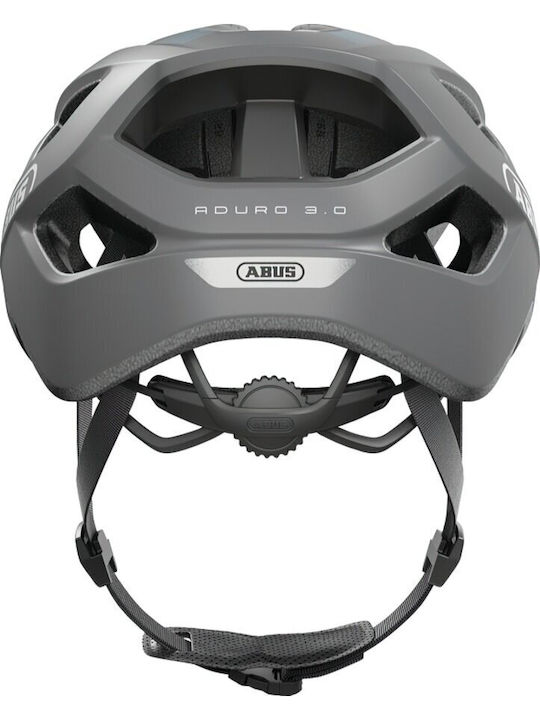 Abus Aduro 3.0 Fahrradhelm Straße Grau
