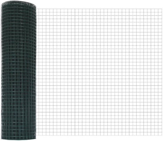 vidaXL Plasă de sârmă Verde 0.4x10m