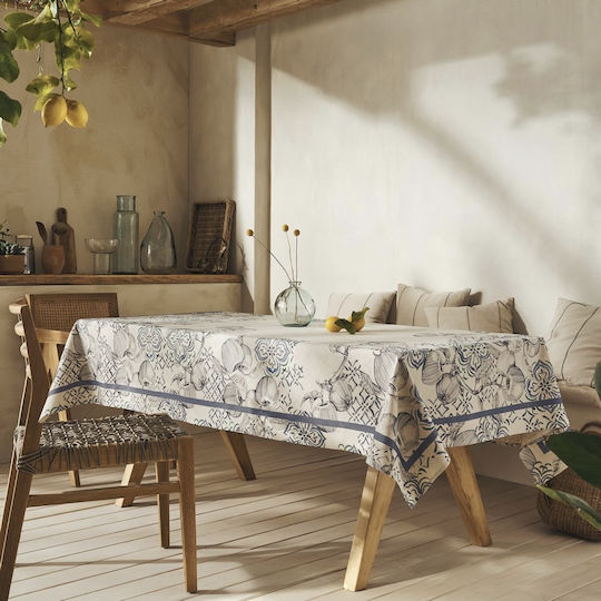 Gofis Home Tablecloth Claire Greige 296 150x220cm